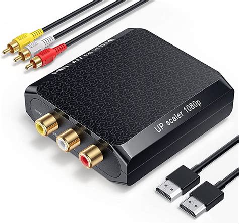rca hdtv converter|5 Best Composite (AV, RCA) to HDMI Converters .